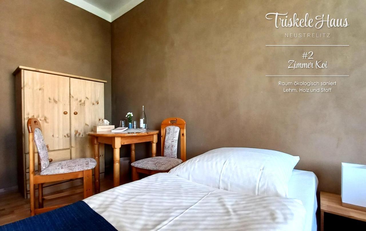 Triskele Haus - Oekologisches Gaestehaus Der Heilstaette Strelitz Нойштрелиц Экстерьер фото