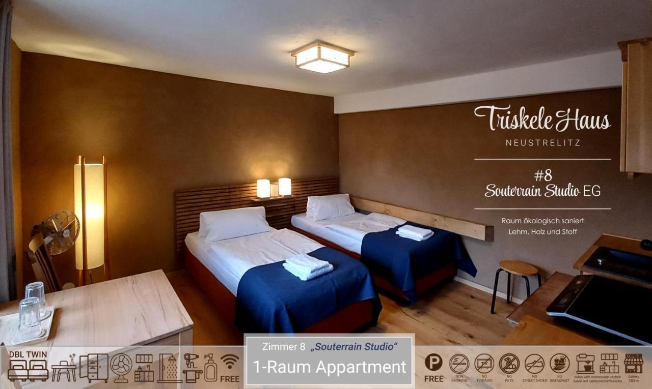 Triskele Haus - Oekologisches Gaestehaus Der Heilstaette Strelitz Нойштрелиц Экстерьер фото